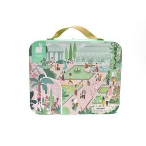 Janod 200 PC Botanical Garden Floor Puzzle Designed in France Ages 7+ Travels